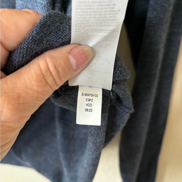 Banana Republic 100%‎ Merino Wool Crewneck Sweater XL - Picture 5 of 6
